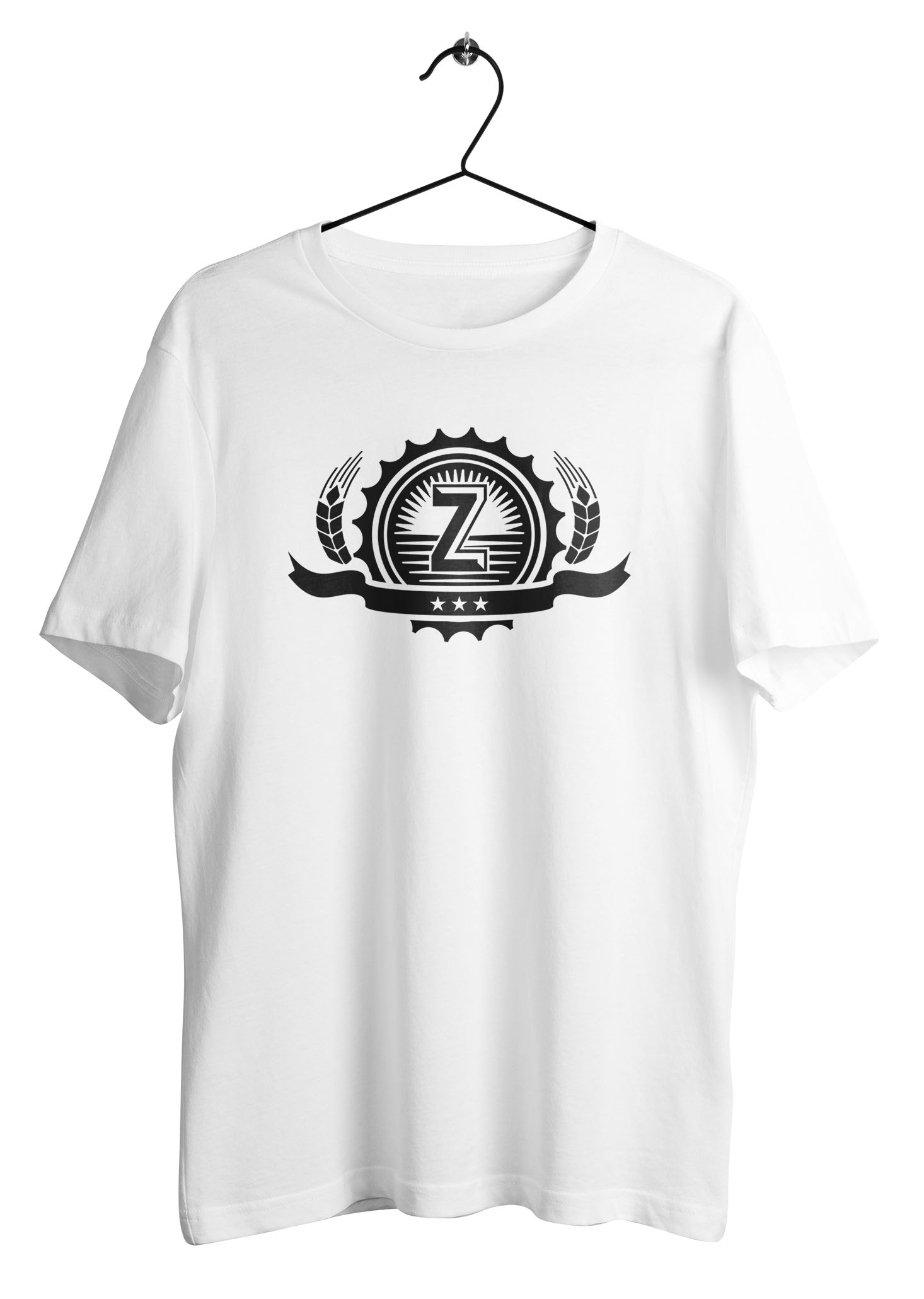Zeunerts logo tee - vit